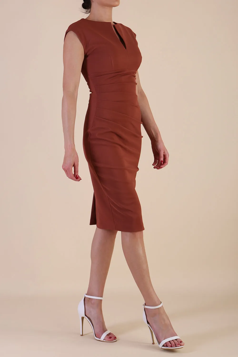 Lydia Sleeveless Pencil Dress