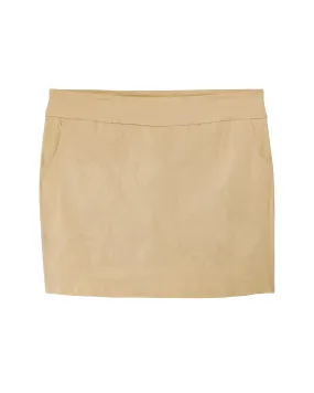 Mandy A-line Skort | Tan