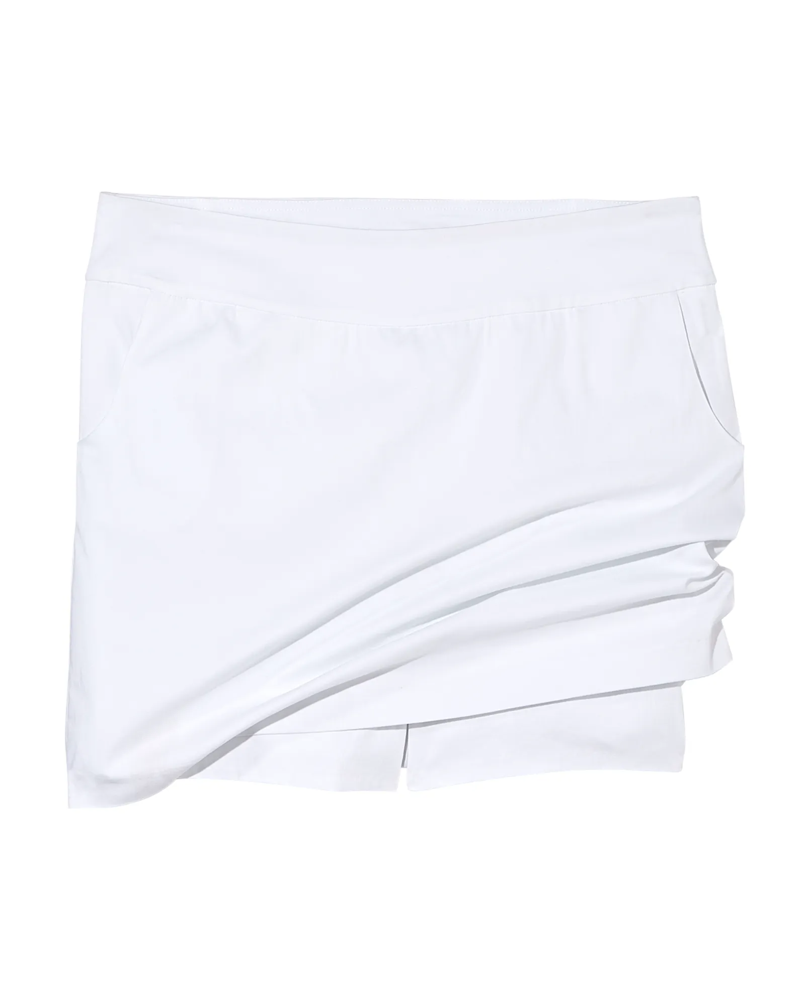 Mandy A-line Skort | White