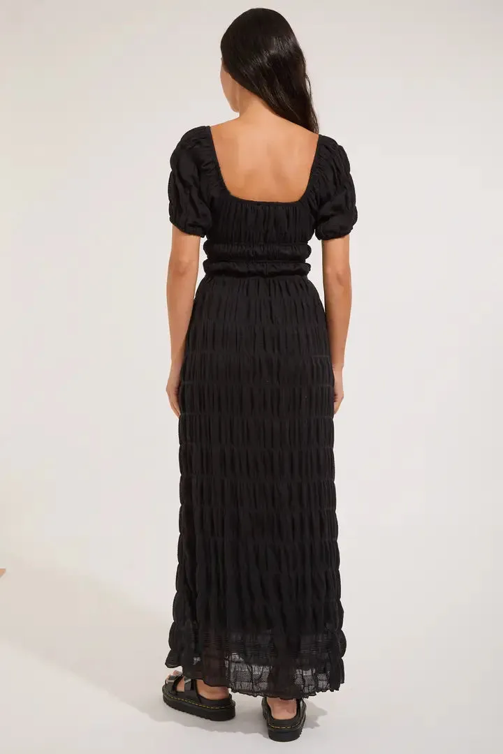 Maude Maxi Dress -Black