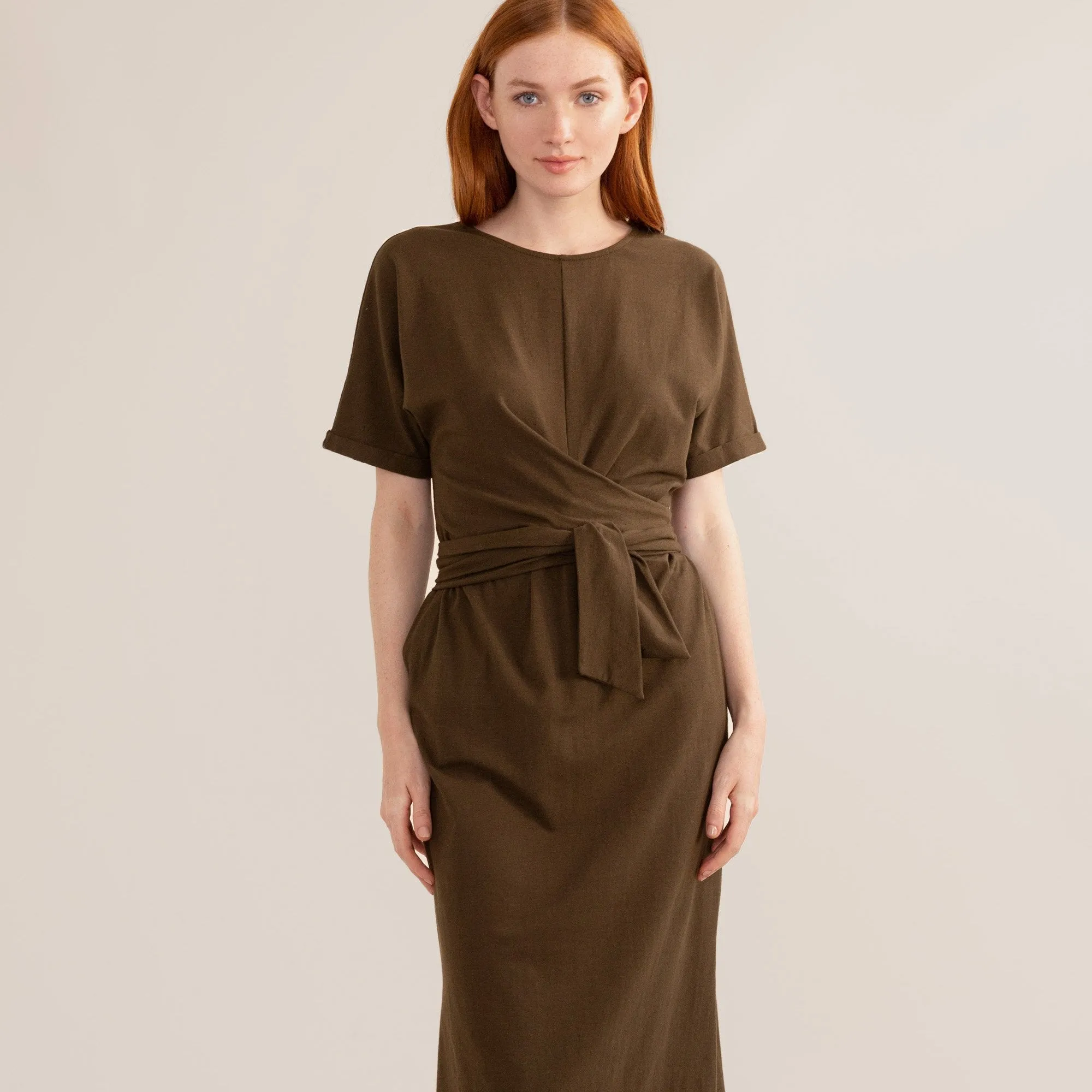 McKenna Tie-Back Wrap Dress