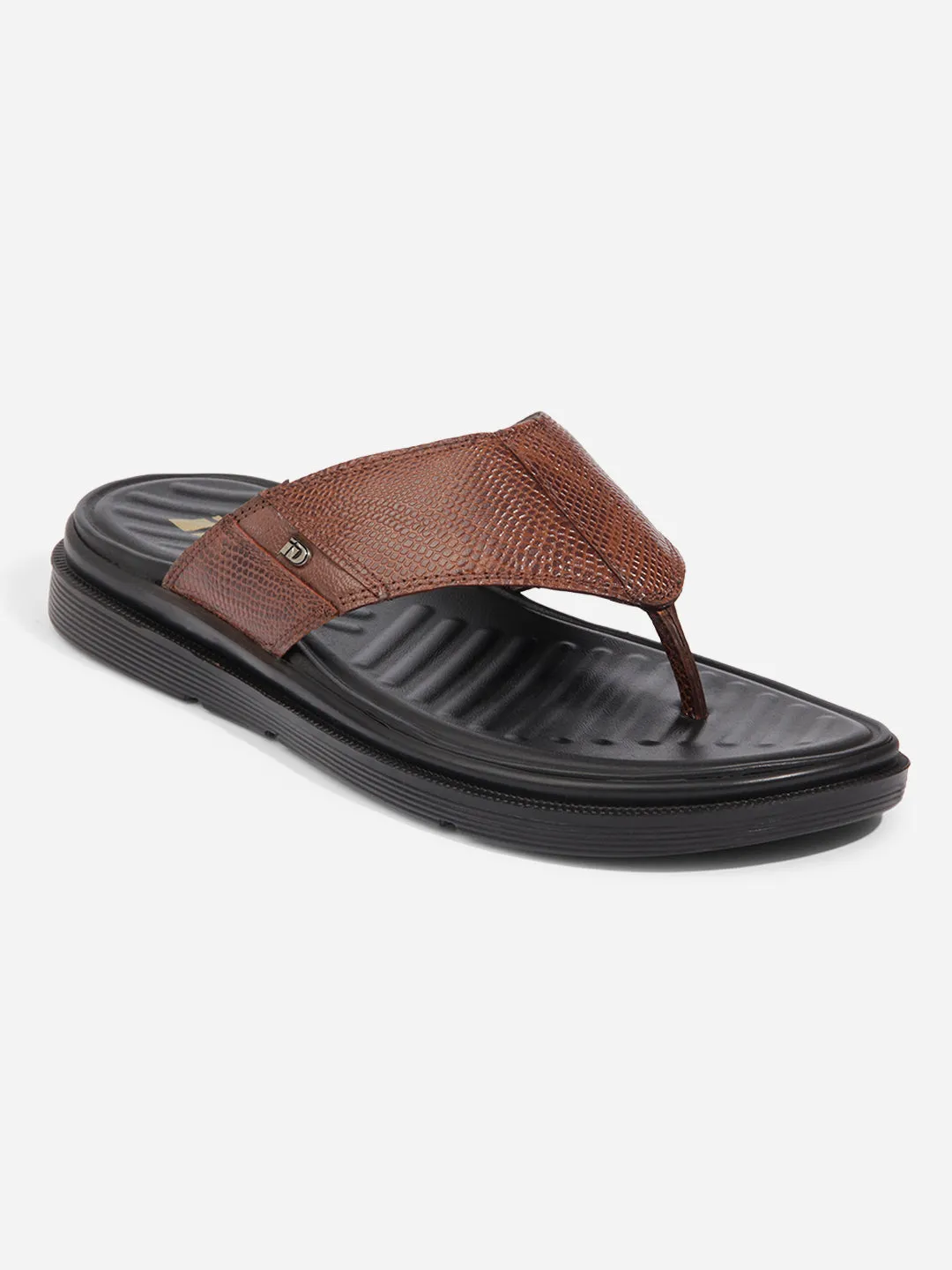 Men Brown Sandal / Slipper (ID4234)