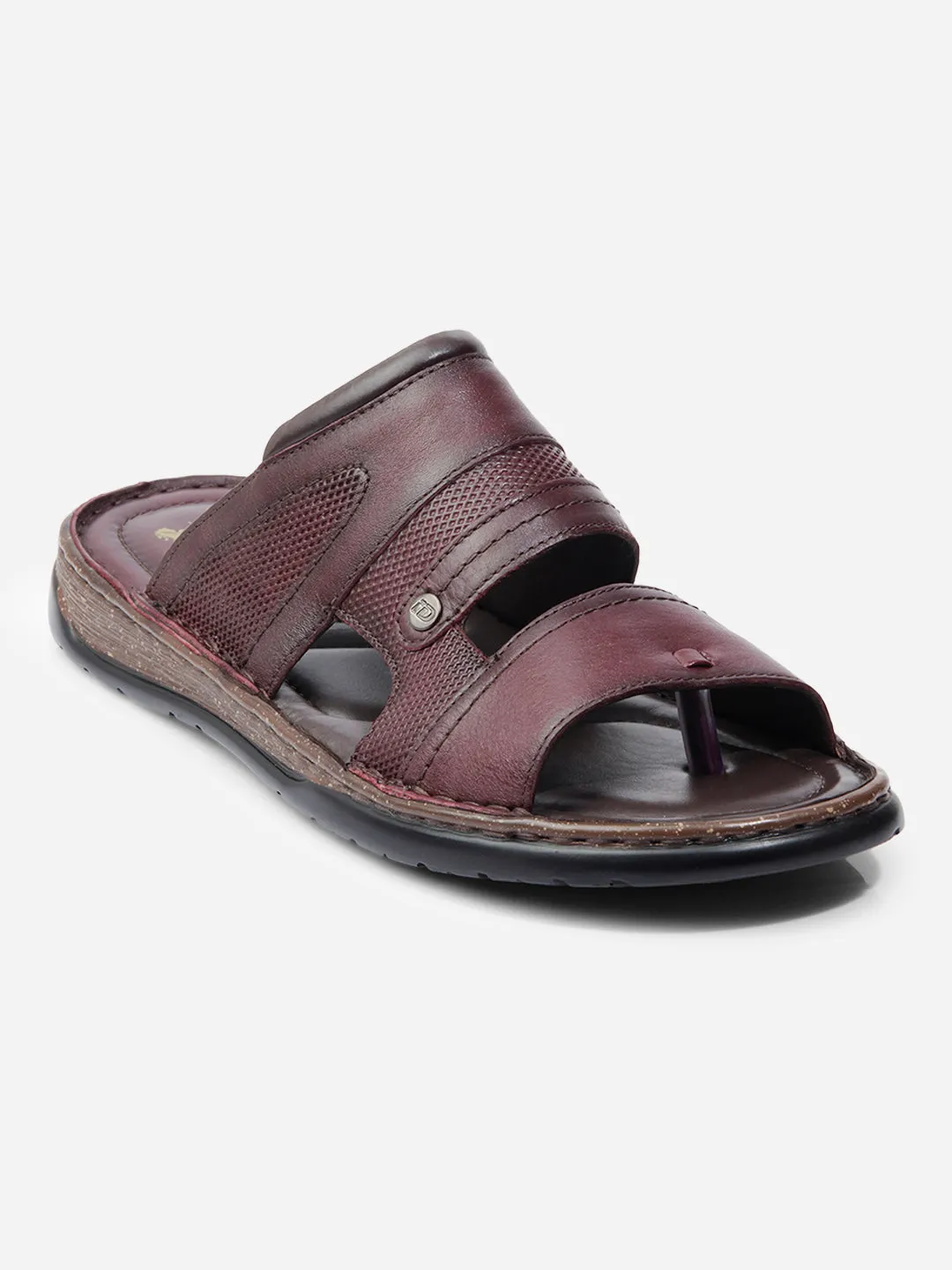 Men Wine Sandal / Slipper (ID4216)