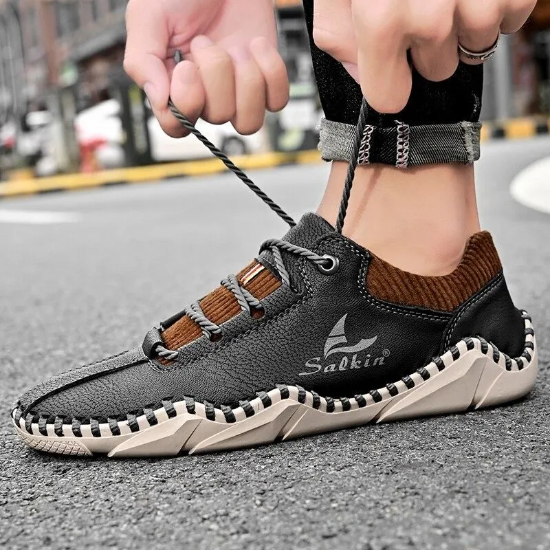 Men's Artificial Leather Casual Shoes