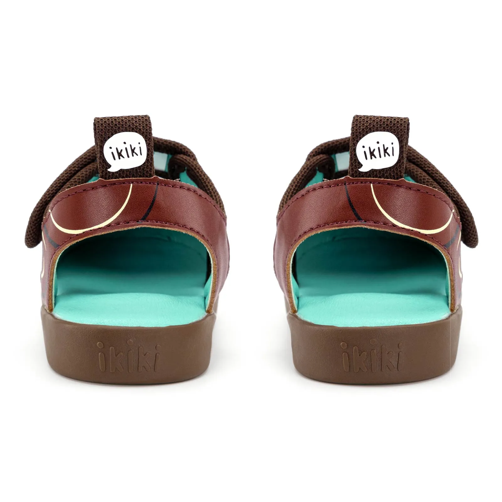 Monkey Squeaky Toddler Sandals | Brown