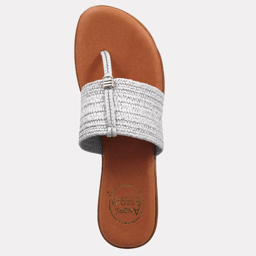 Nice Stretch Raffia SC Featherweights Sandal