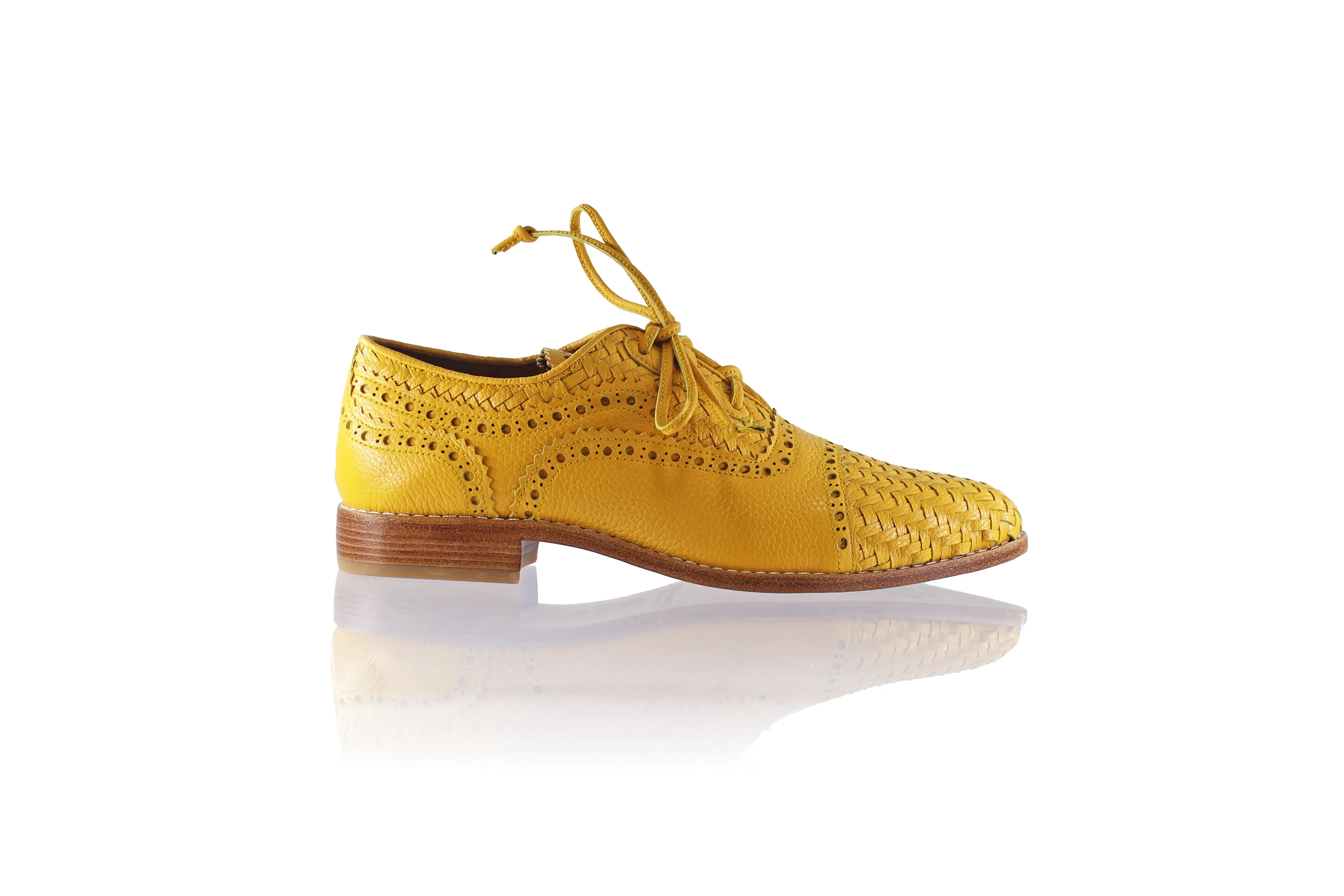 Nicola 25mm Flat - Mustard BKK