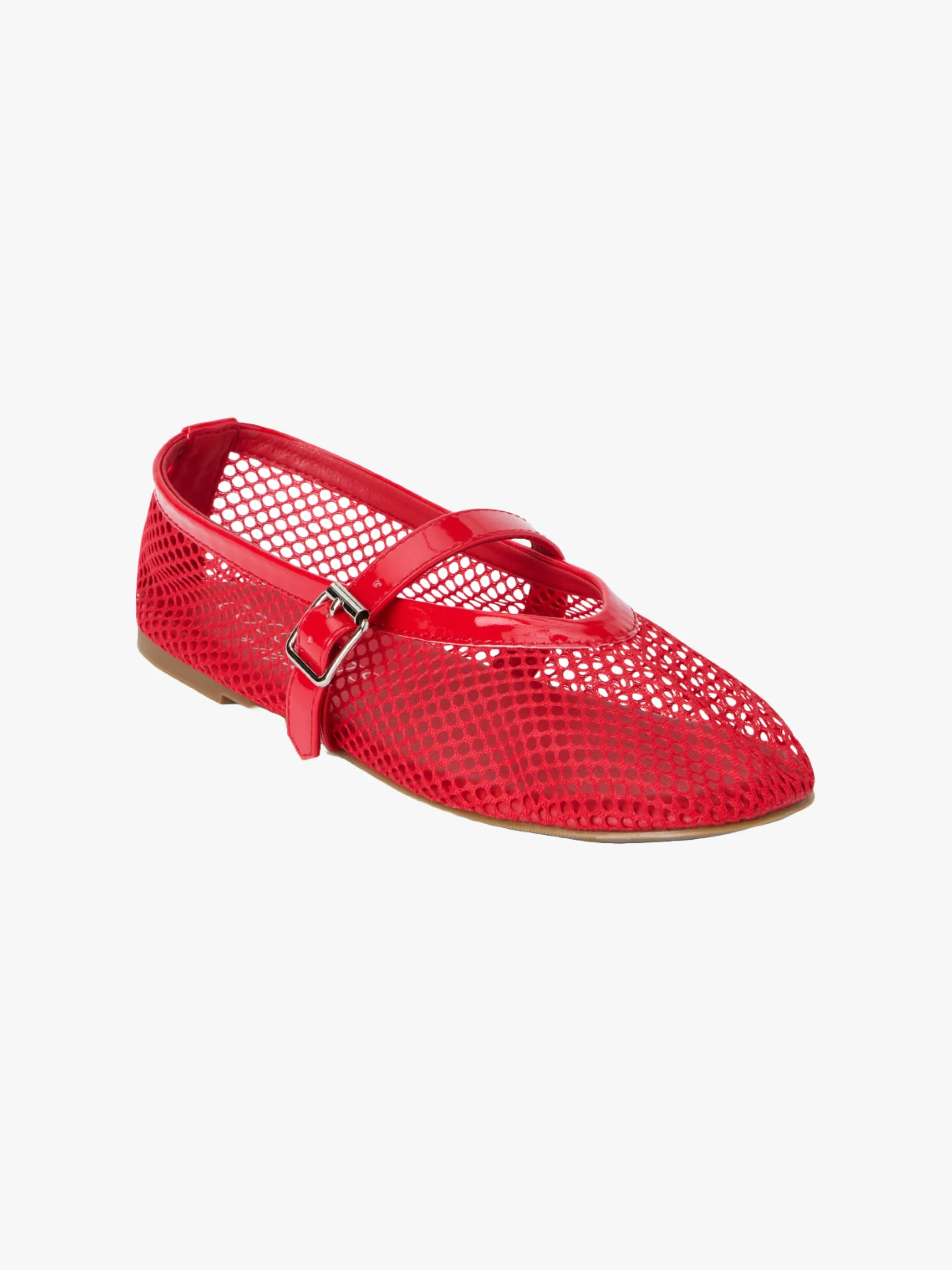 Nolita Mesh Mary Jane - Red