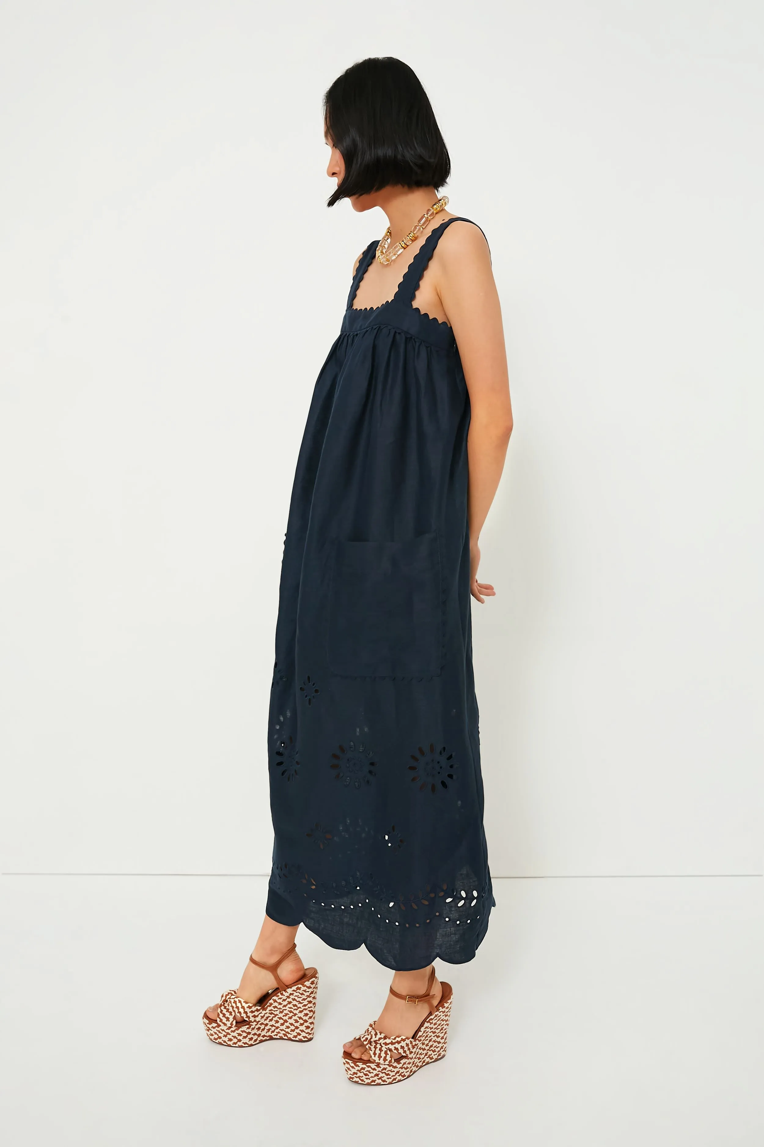 North Sea Broderie Dress