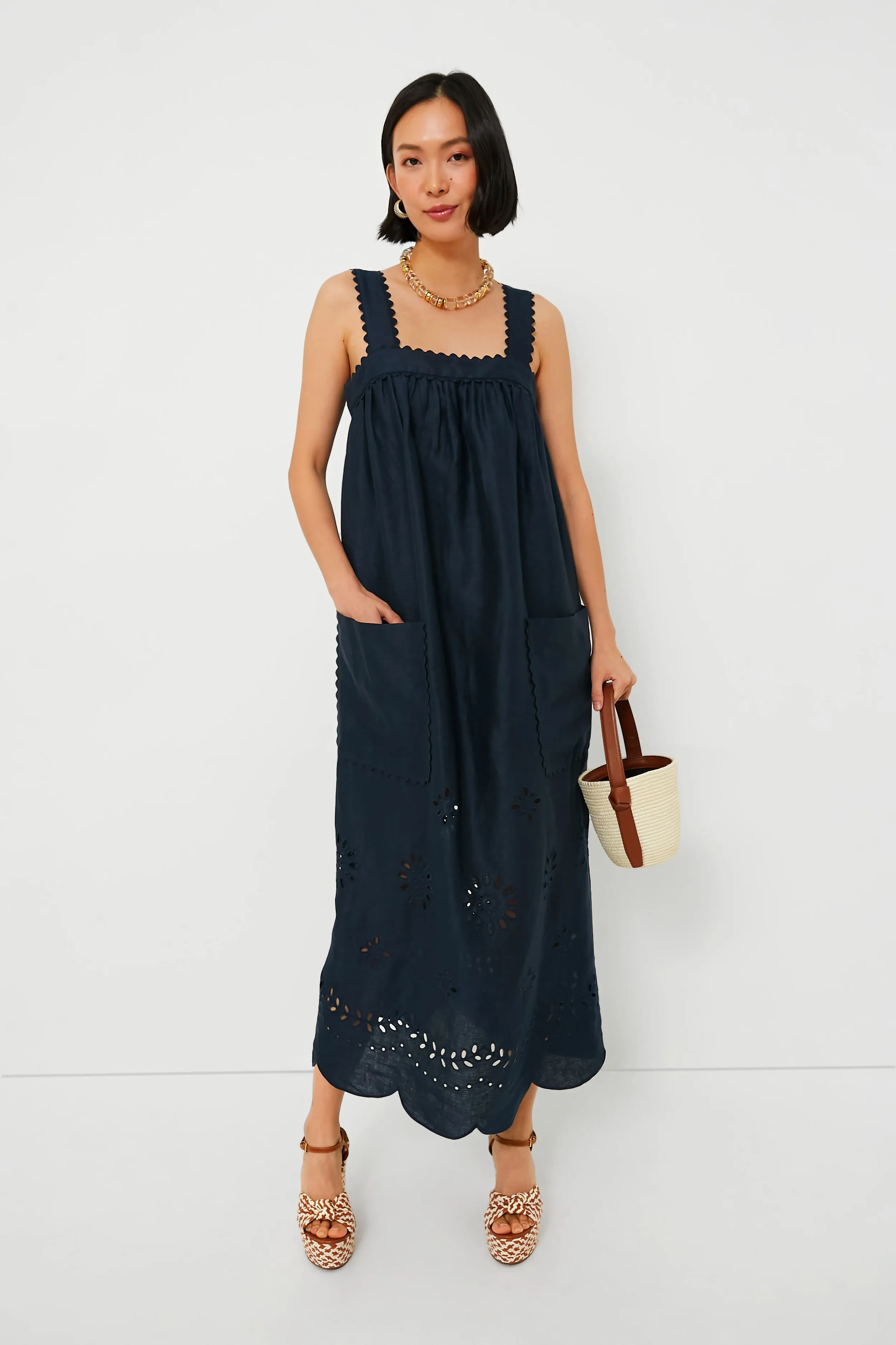 North Sea Broderie Dress