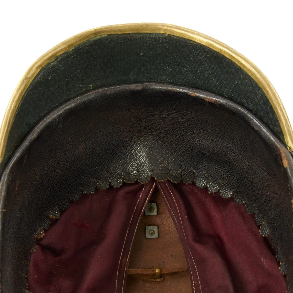 Original 19th Century Bavarian Raupenhelme Cavalry Helmet from the Reign of "Mad King" Ludwig II