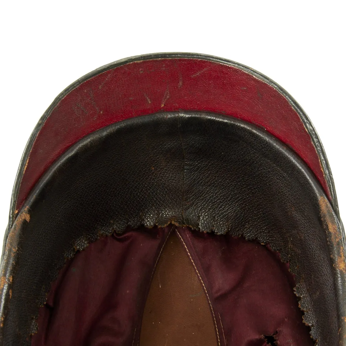 Original 19th Century Bavarian Raupenhelme Cavalry Helmet from the Reign of "Mad King" Ludwig II