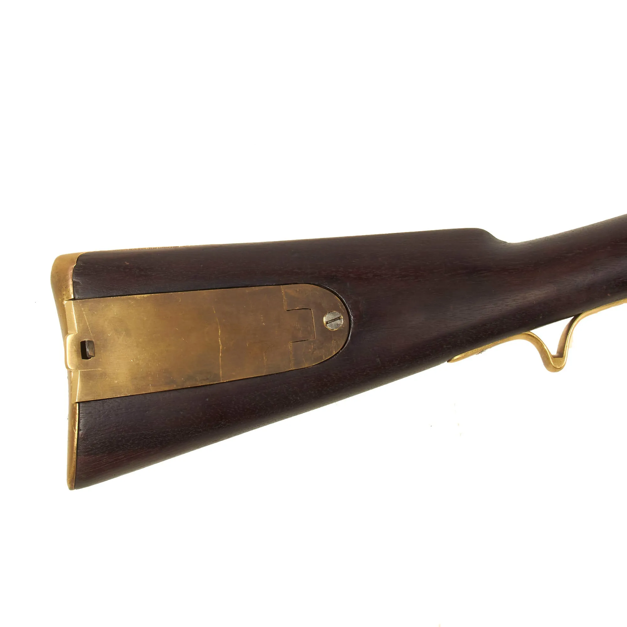 Original British P-1847 2nd Pattern Side Action Lock Brunswick 2-Groove Percussion Rifle with British Proofs