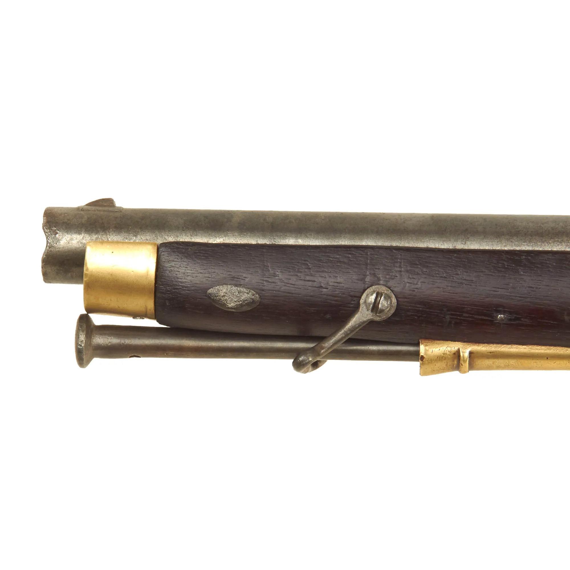 Original British P-1847 2nd Pattern Side Action Lock Brunswick 2-Groove Percussion Rifle with British Proofs