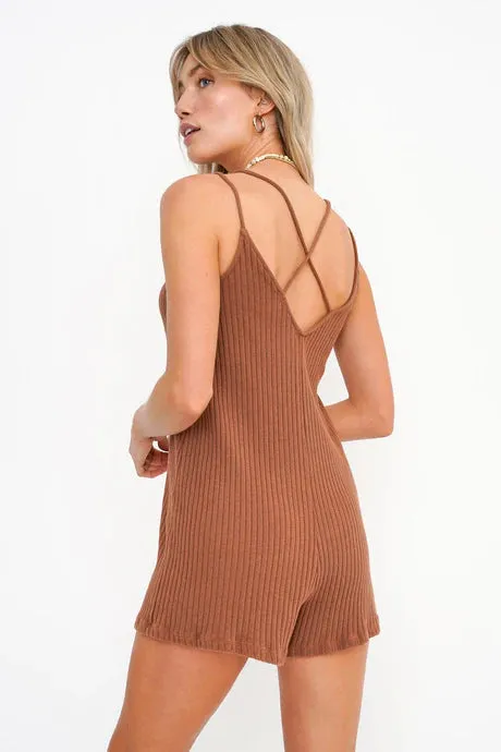 Project Social T Best Coast Rib Romper