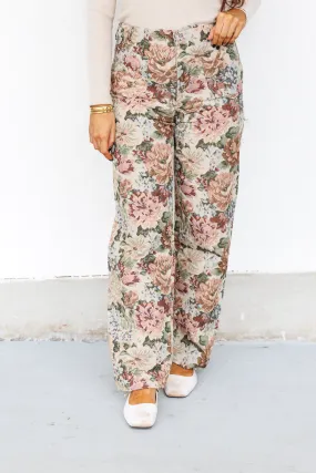 ROSIE FLORAL PANTS