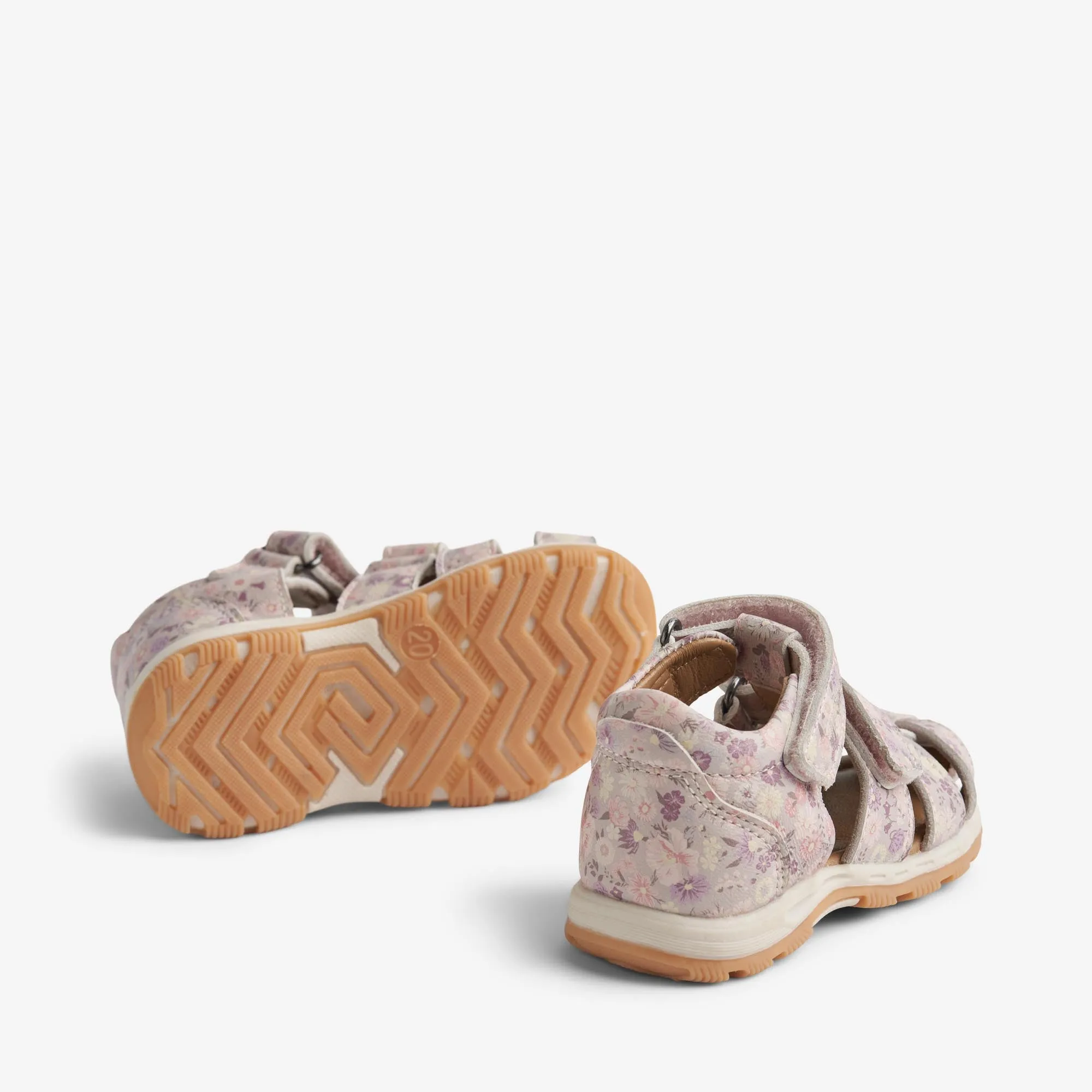 Sandal Frei S - clam multi flowers