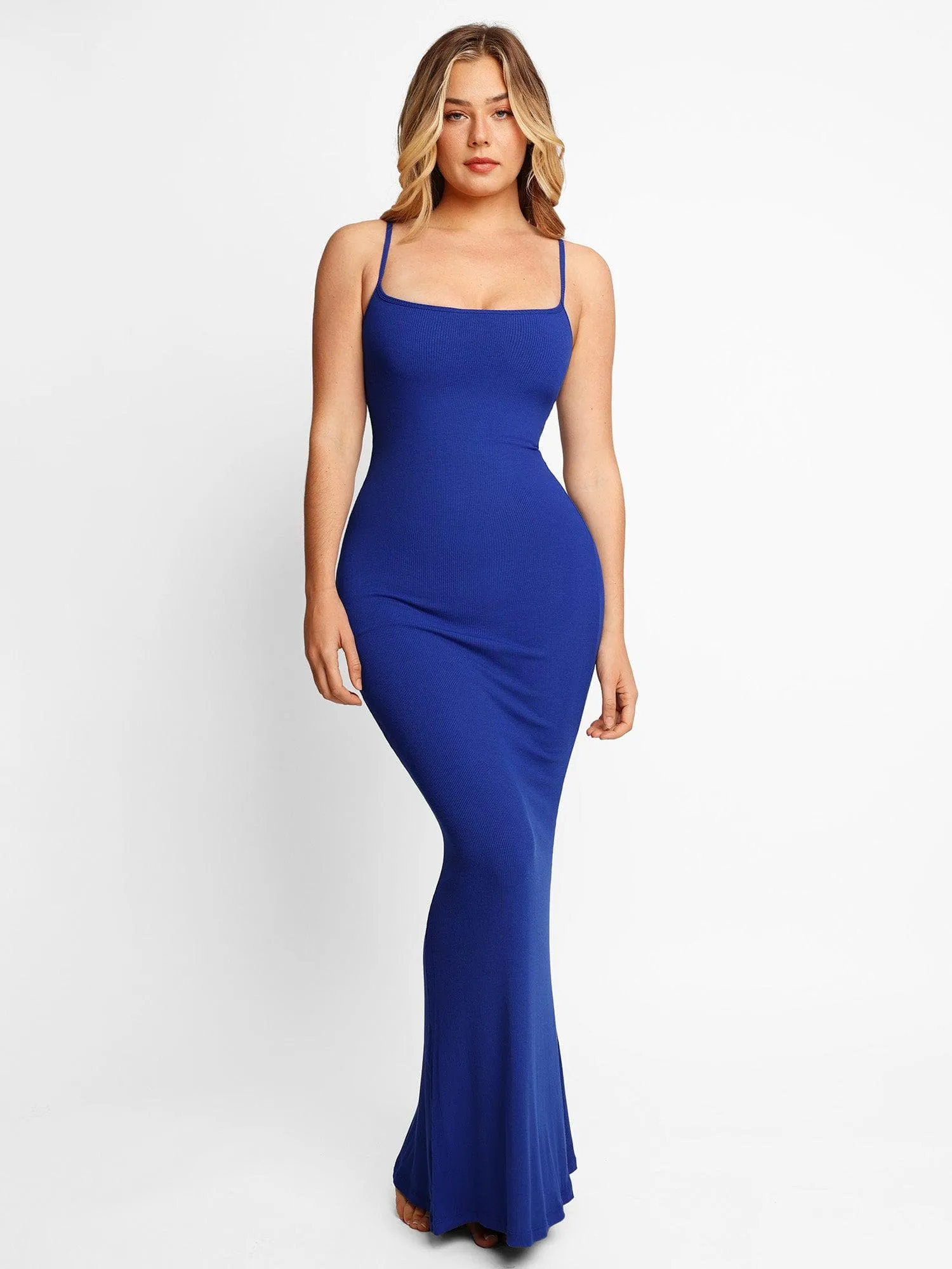 Shapewear Modal Slimming Maxi Slip Dress For Insiders