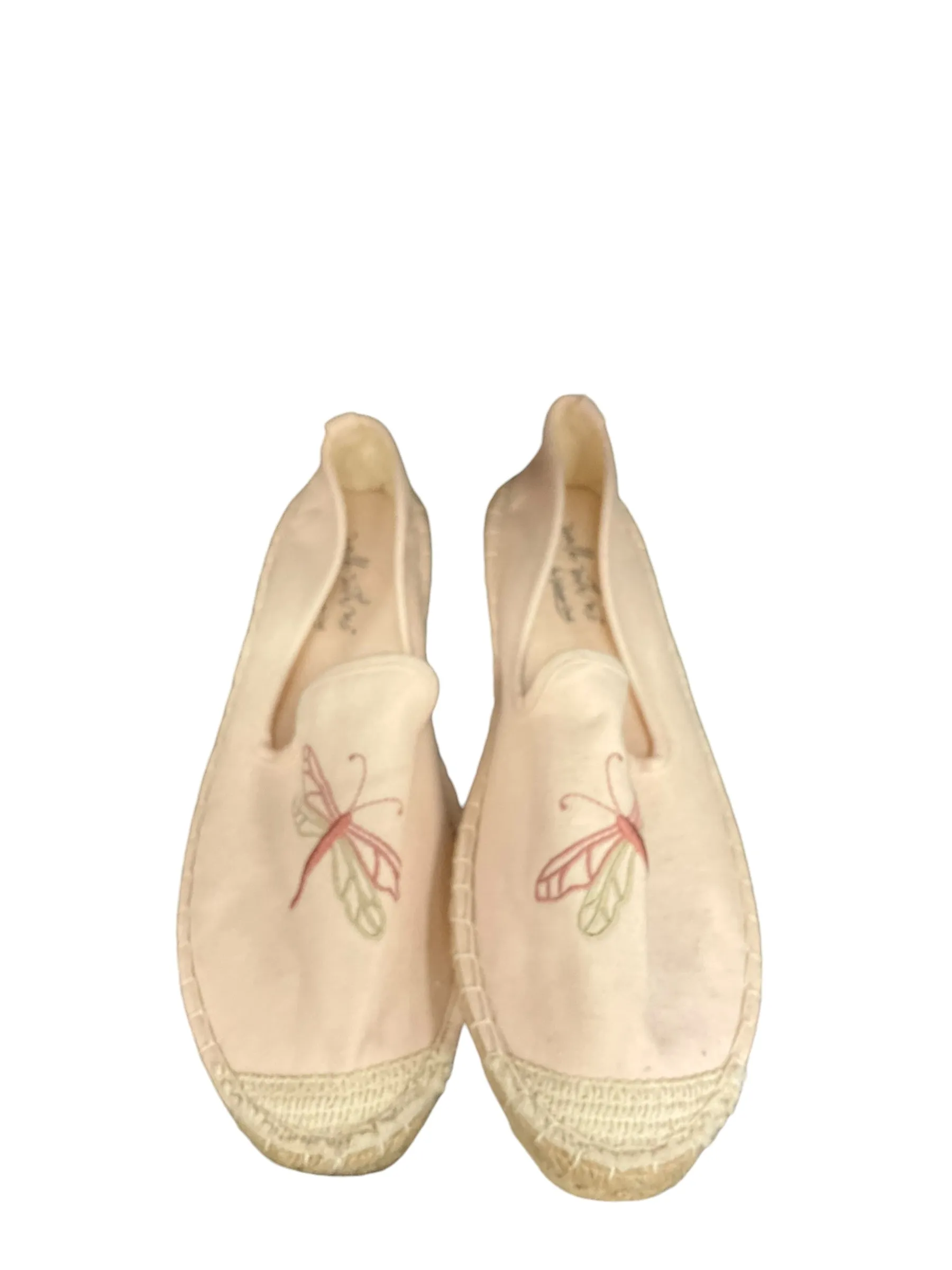 Shoes Flats Espadrille By Clothes Mentor In Pink, Size: 7