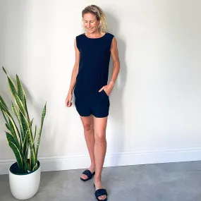 Short Romper - Black