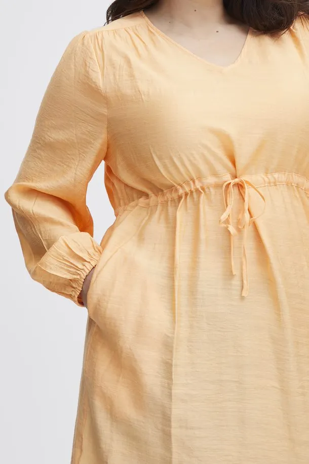 Simple Wish Ariana Apricot Dress