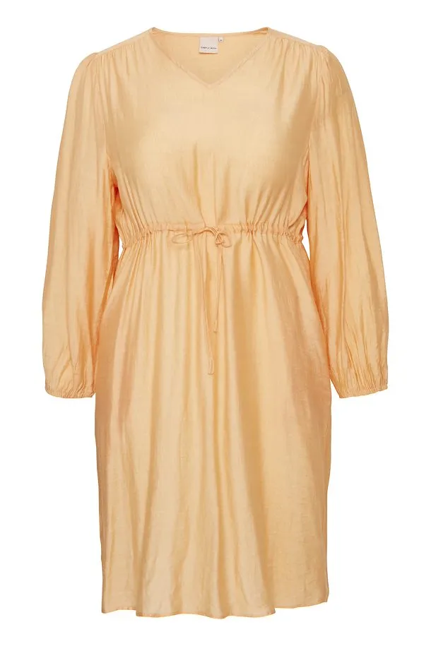 Simple Wish Ariana Apricot Dress