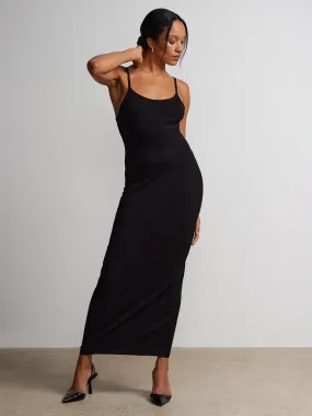 Sleeveless Scoop Neck Lounge Maxi Dress