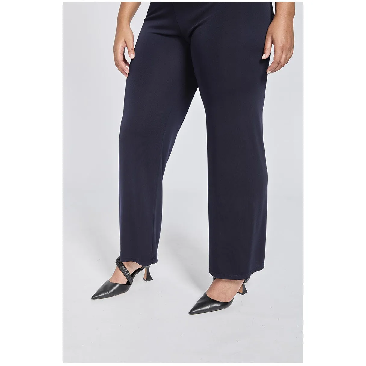 SPG Wide Leg Trouser in Navy