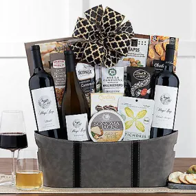 Stag's Leap Winery Trio: Premium Wine Basket