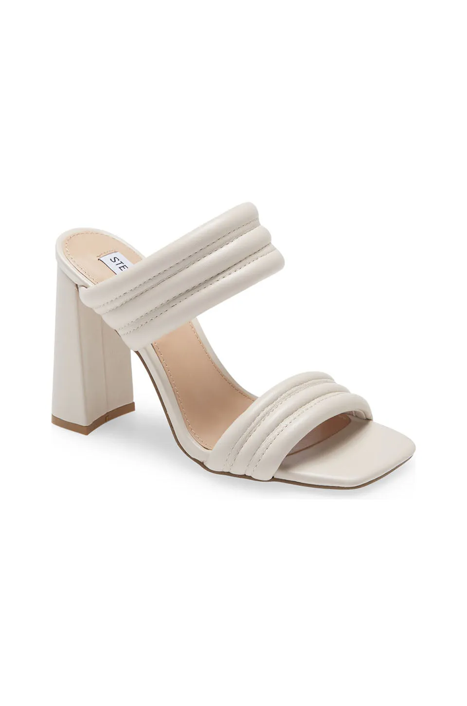 Steve Madden Tahani Heels In Bone