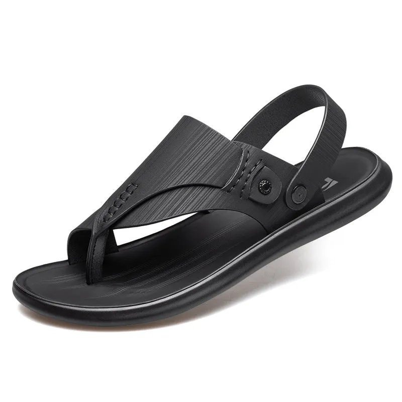 Summer New Style Sandals Men's Soft Flip-flop Sandals And Slippers