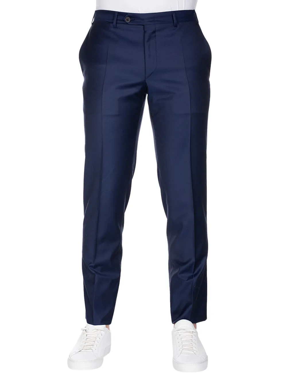 Super 150 Exclusive Trousers Blue