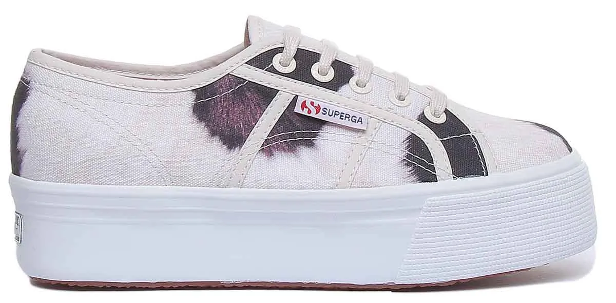 Superga 2790 Cow Print In Beige