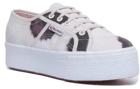 Superga 2790 Cow Print In Beige