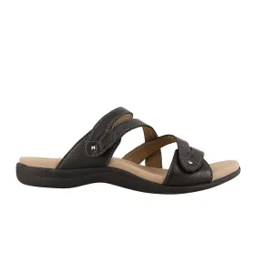 Taos Double U Slide Sandal (Women) - Black