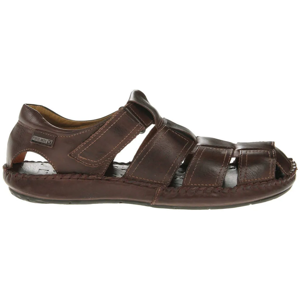 Tarifa Calfskin Leather Men's Fisherman Sandals