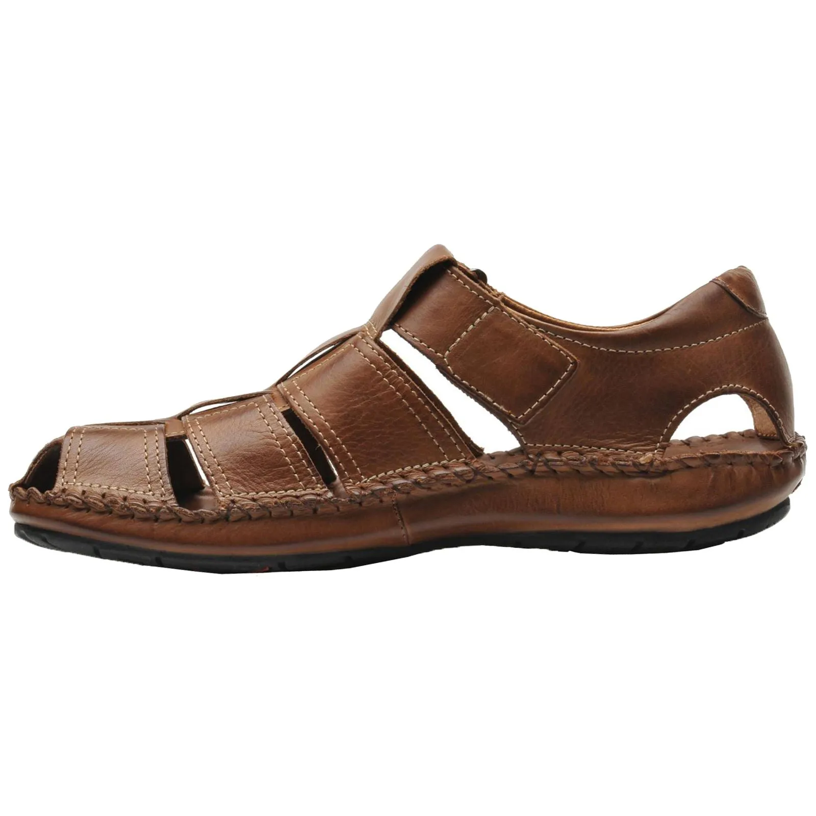 Tarifa Calfskin Leather Men's Fisherman Sandals