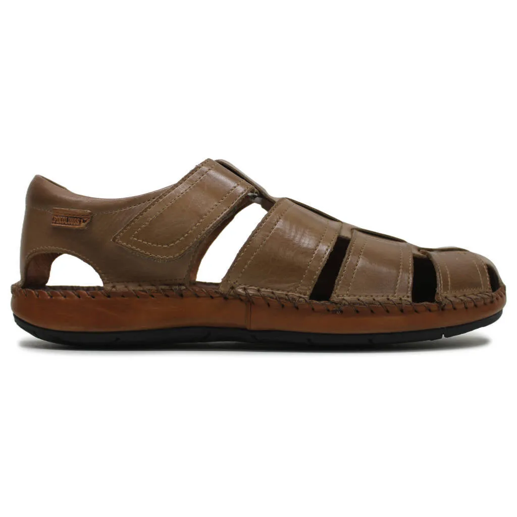 Tarifa Calfskin Leather Men's Fisherman Sandals