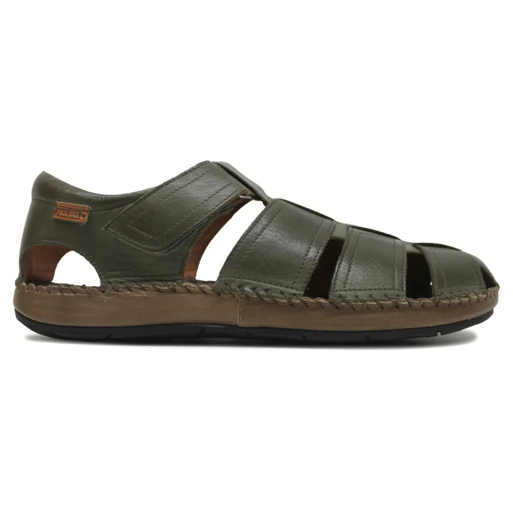 Tarifa Calfskin Leather Men's Fisherman Sandals