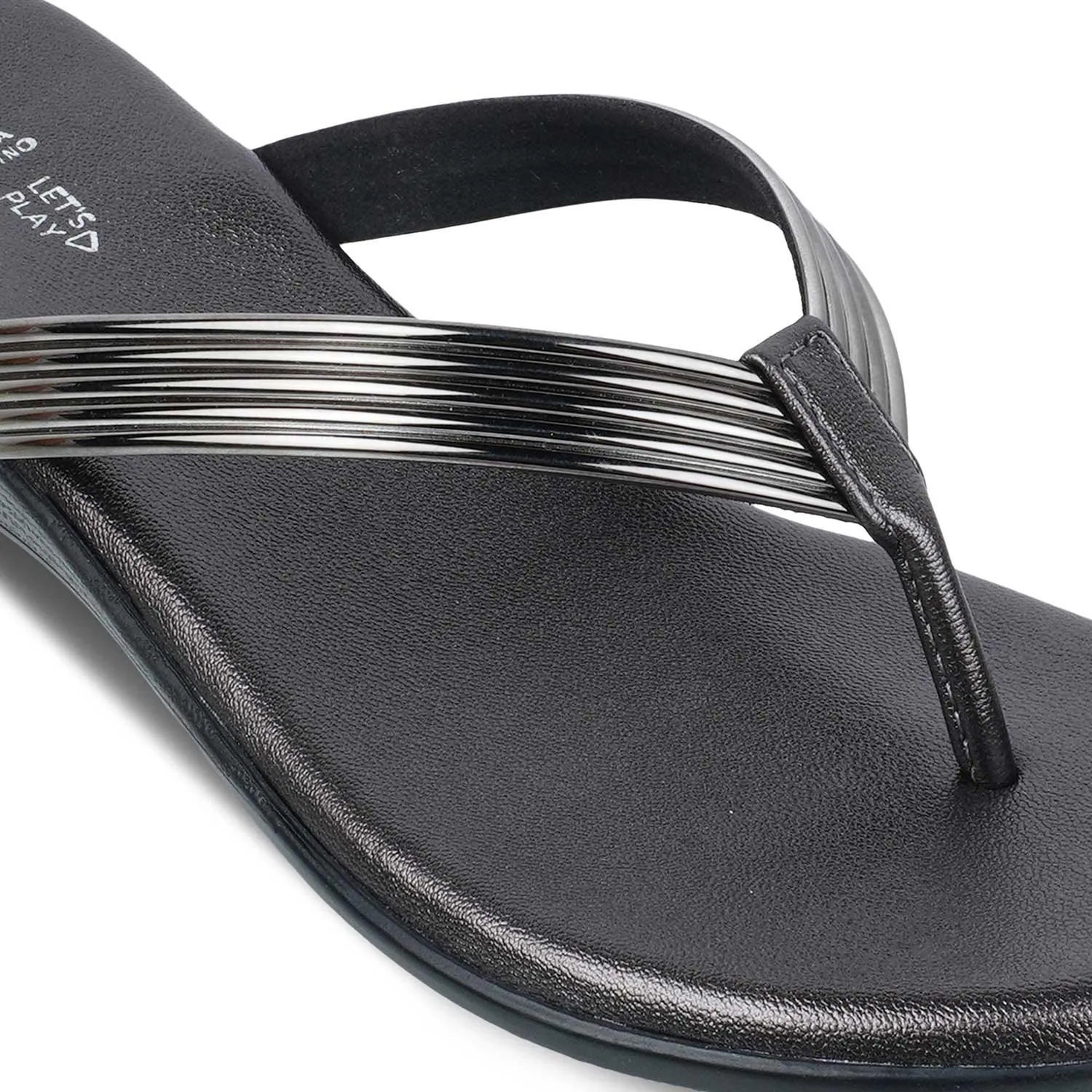 The Macks Pewter Women's Dress Wedge Sandals Tresmode