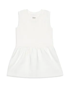 The Organic Tank Terry Dress [White]