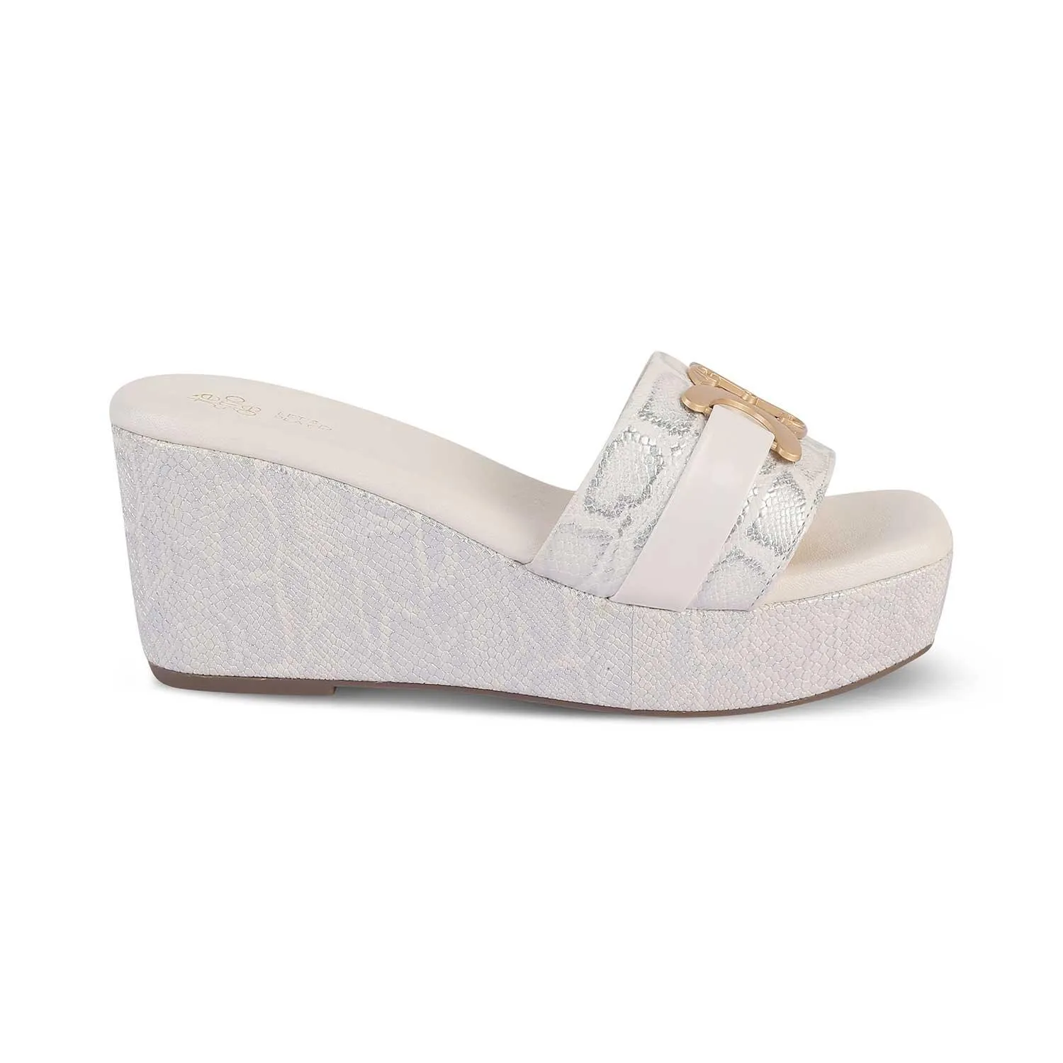 The Sbo White Women's Dress Wedge Sandals Tresmode