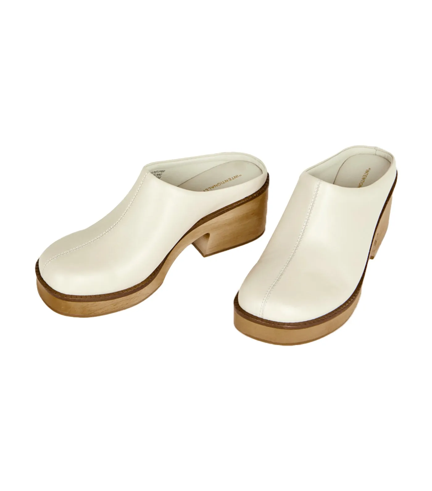 Tides Clog Mule Cream