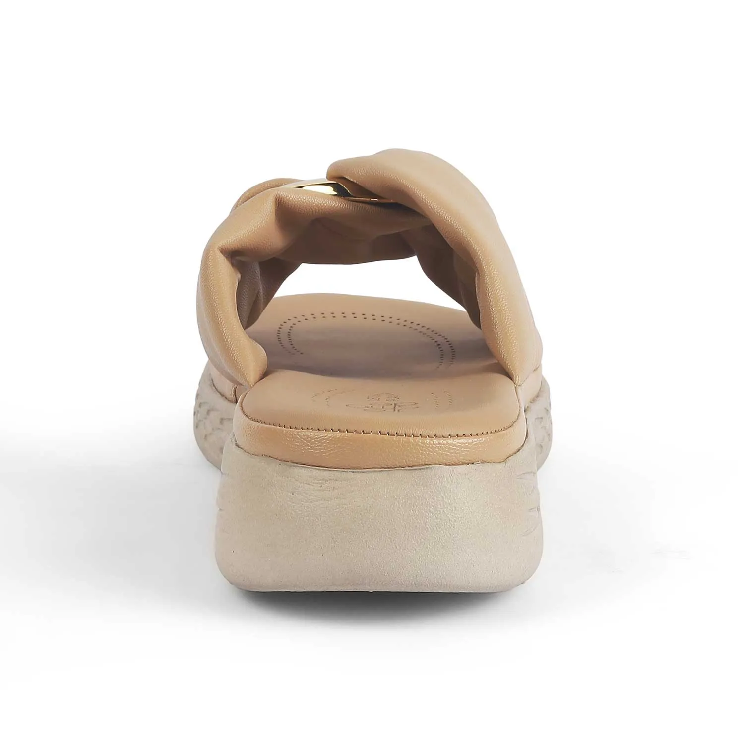 Tresmode Has Beige Women's Casual Wedge Sandals