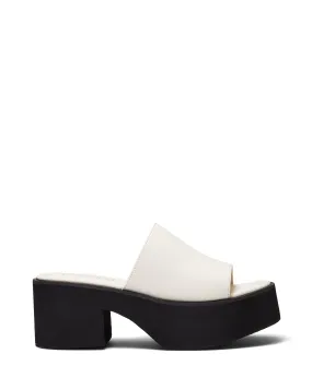 Tyra Platform Heel Cream