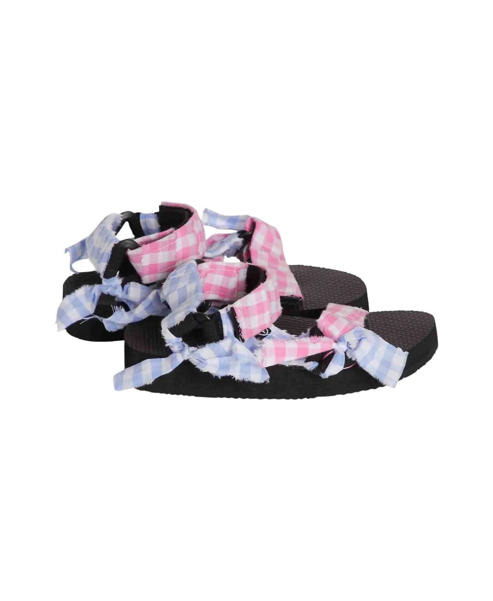 Vichy Blue Pink Trekky Sandal