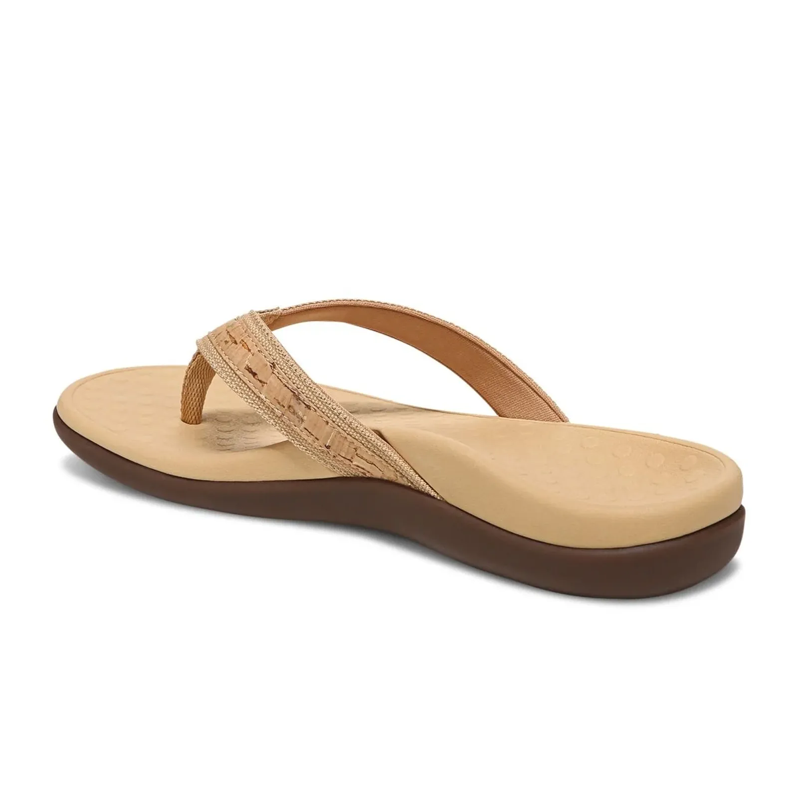 Vionic Tide Sandal (Women) - Gold Cork