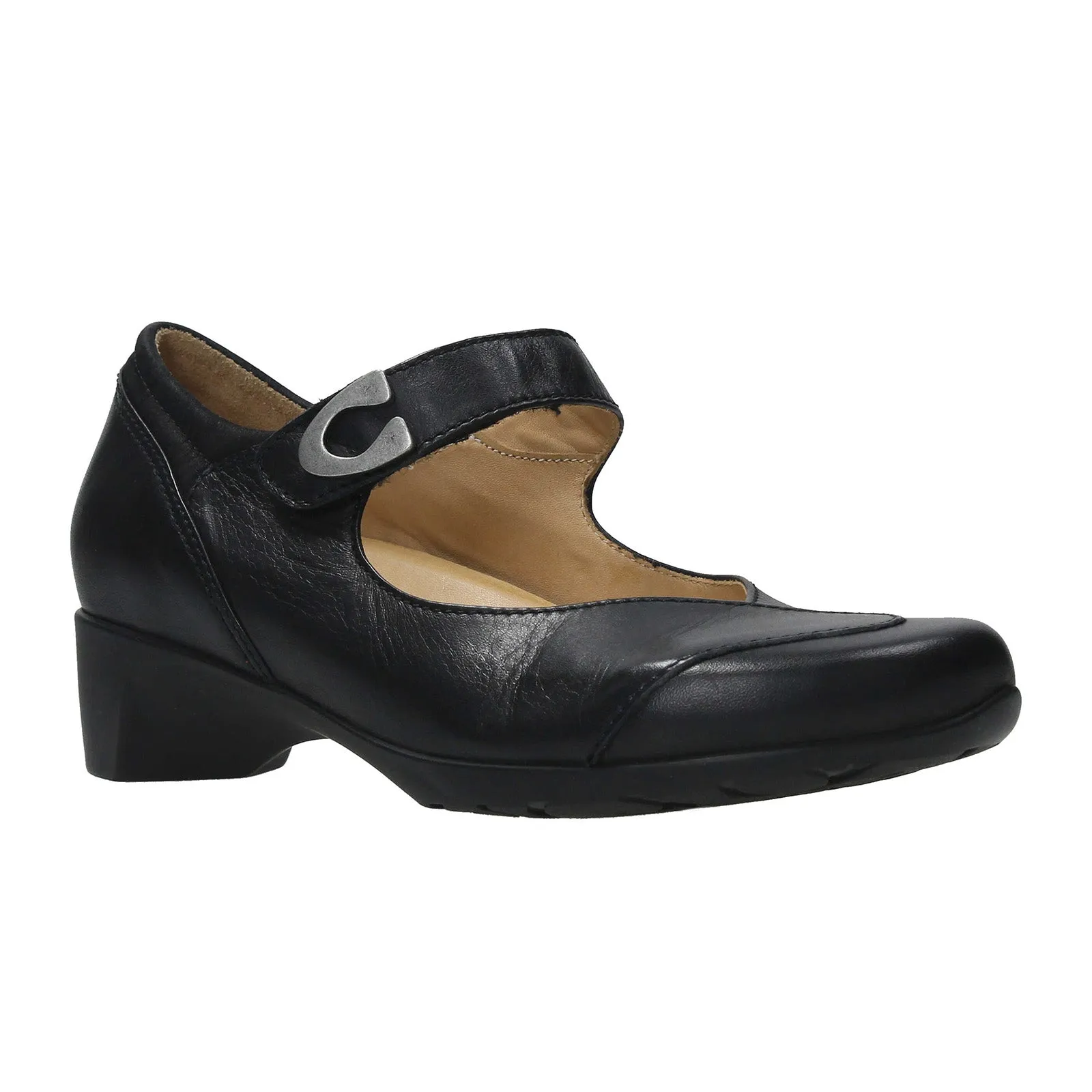 Wolky Chili Mary Jane (Women) - Black