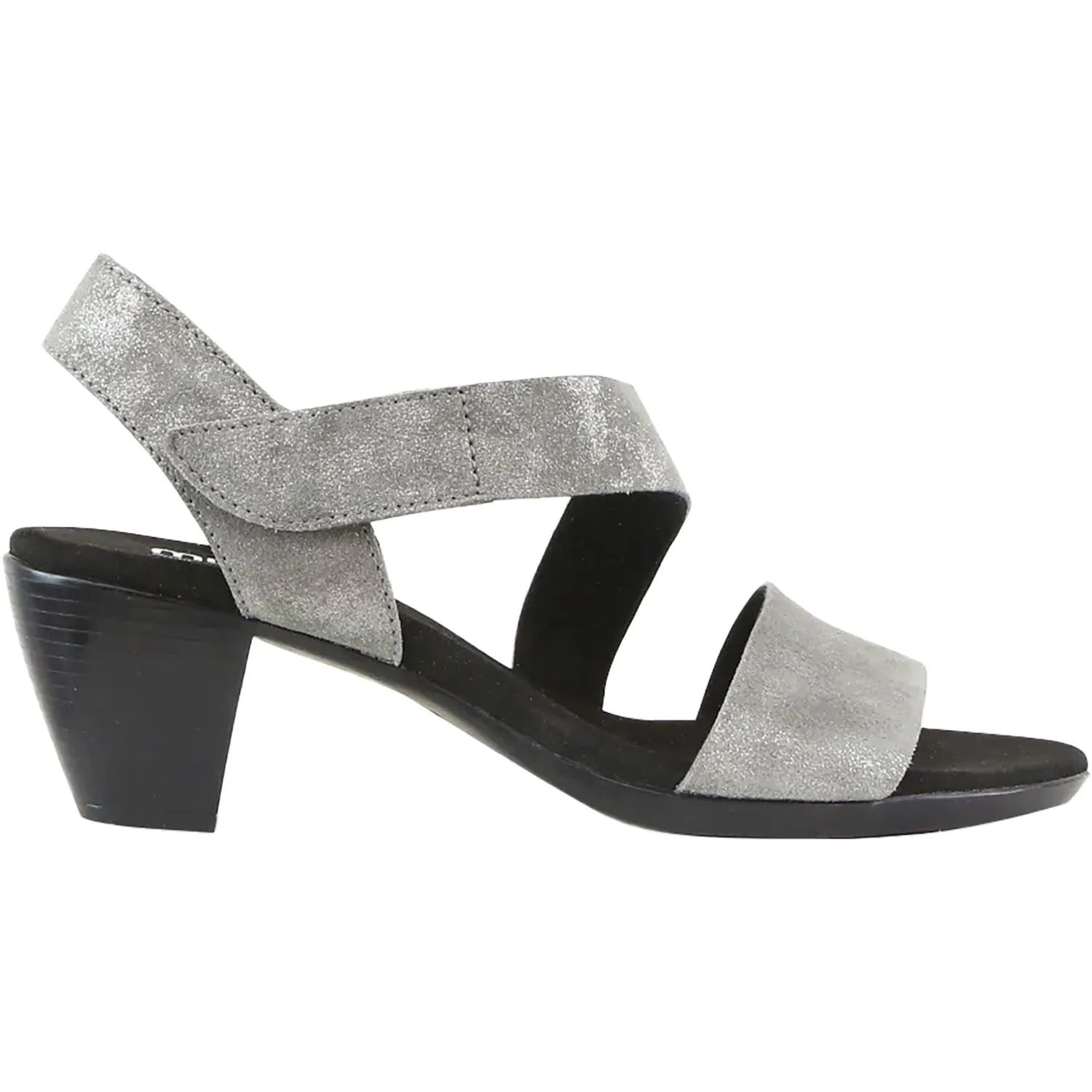 Women's Munro Lucia Gunmetal Metallic Suede