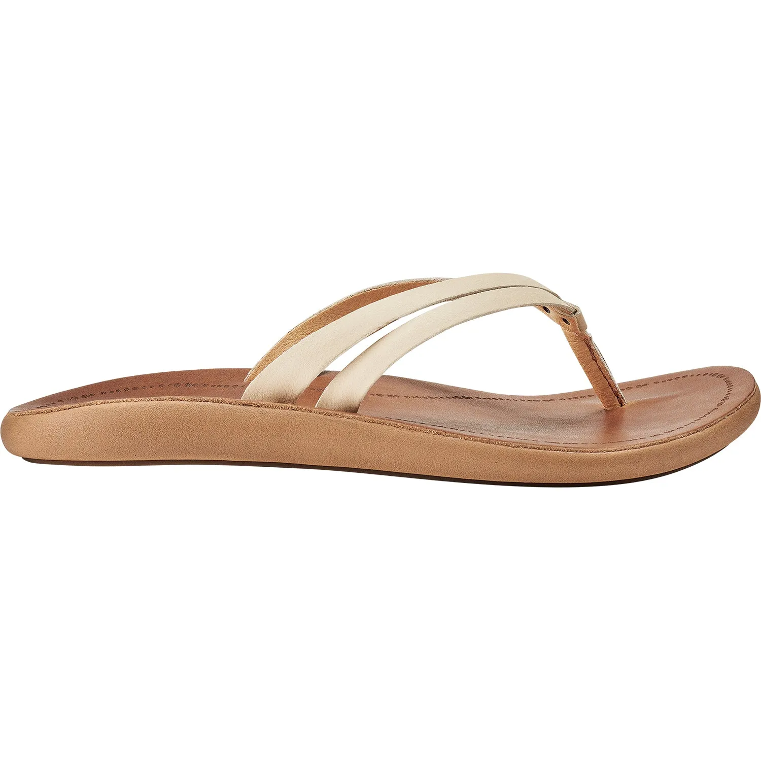 Women's OluKai Kapehe Luana Tapa/Sahara Leather